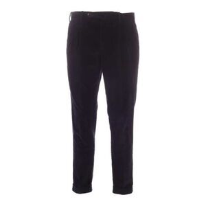 TORIN OPIFICIO Mens Blue Regular Fit Cashmere Chino Pants 52